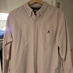 Rugby Ralph Lauren Striped Red Oxford Large